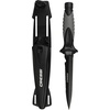 image:imageCressi Underwater Spearfishing Knife with Tapering Blade Tempered Stainless Steel Blade  Finisher Designed in ItalyBlackGrey