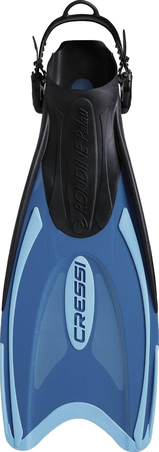 image:imageCressi Snorkeling Fins Palau Adjustable Open Heel Travel Fins for AdultsMulti Colored