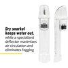 image:imageCressi Junior Snorkeling Kit for Kids Aged 6 to 12  Full Face Mask  Adjustable Fins  Lightweight Colorful Equipment  Baron Jr amp Rocks Set Designed in ItalyLilacWhite
