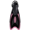 image:imageCressi Snorkeling Fins Palau Adjustable Open Heel Travel Fins for AdultsBlackPink