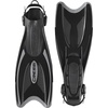image:imageCressi Snorkeling Fins Palau Adjustable Open Heel Travel Fins for AdultsBlackTitanium