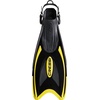 image:imageCressi Snorkeling Fins Palau Adjustable Open Heel Travel Fins for AdultsBlackYellow