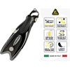 image:imageCressi Snorkeling Fins Palau Adjustable Open Heel Travel Fins for Adultsblue