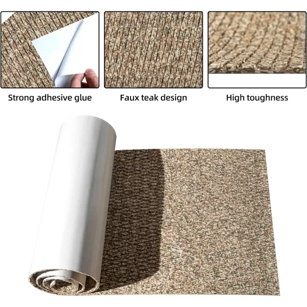 Boat Flooring EVA Foam Boat Decking Camo Marine Flooring Self-Adhesive Boat Mat Boat Carpet for Motorboat RV Yacht Kayak Surfboard 94.5" x 47.2"/23.6"/15.7"