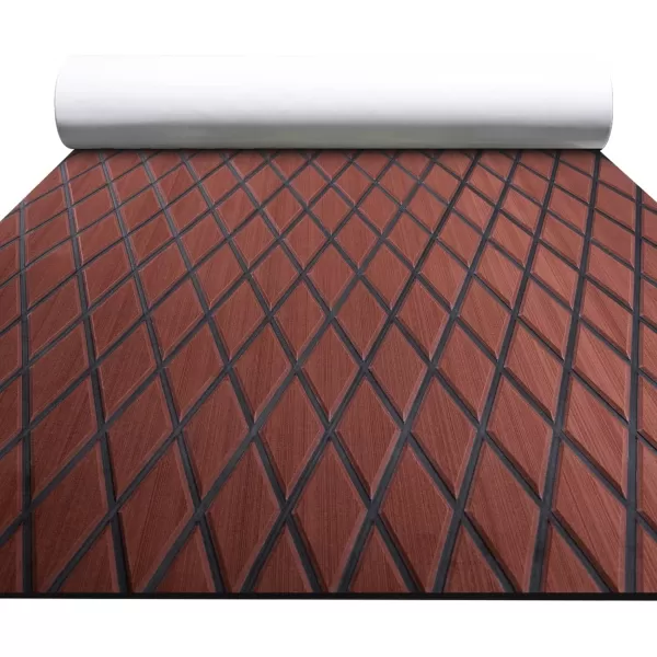 Boat Flooring EVA Foam Boat Decking Marine Mat Non-Slip Self-Adhesive Flooring Sheet for Motorboat Kayak Surfboard Garden Flooring Swimming Pools