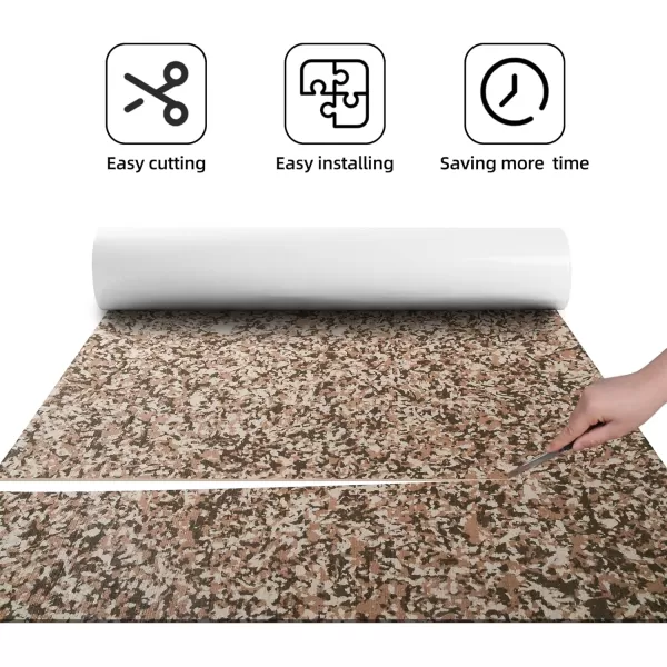 Boat Flooring EVA Foam Boat Decking Sheet Non-Slip Brushed Marine Flooring Self-Adhesive Boat Carpet for Motorboat Yacht Kayak RV 94.5" x47.2"/ 23.6"/15.7"