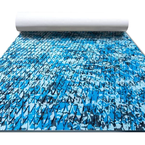 Boat Flooring EVA Foam Boat Decking Camo Marine Flooring Self-Adhesive Boat Mat Boat Carpet for Motorboat RV Yacht Kayak Surfboard 94.5" x 47.2"/23.6"/15.7"