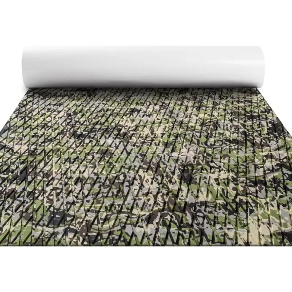 Boat Flooring EVA Foam Boat Decking Camo Marine Flooring Self-Adhesive Boat Mat Boat Carpet for Motorboat RV Yacht Kayak Surfboard 94.5" x 47.2"/23.6"/15.7"