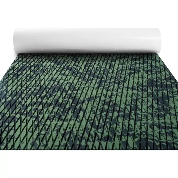 Boat Flooring EVA Foam Boat Decking Camo Marine Flooring Self-Adhesive Boat Mat Boat Carpet for Motorboat RV Yacht Kayak Surfboard 94.5" x 47.2"/23.6"/15.7"