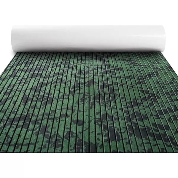 Boat Flooring EVA Foam Boat Decking Marine Flooring Camo Brushed Non-Slip Self-Adhesive Boat Carpet for Motorboat Yacht Kayak RV Swimming Pool 94.5" x47.2"/ 23.6"/15.7"