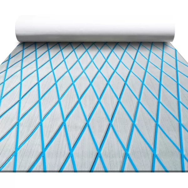 Boat Flooring EVA Foam Boat Decking Marine Mat Non-Slip Self-Adhesive Flooring Sheet for Motorboat Kayak Surfboard Garden Flooring Swimming Pools