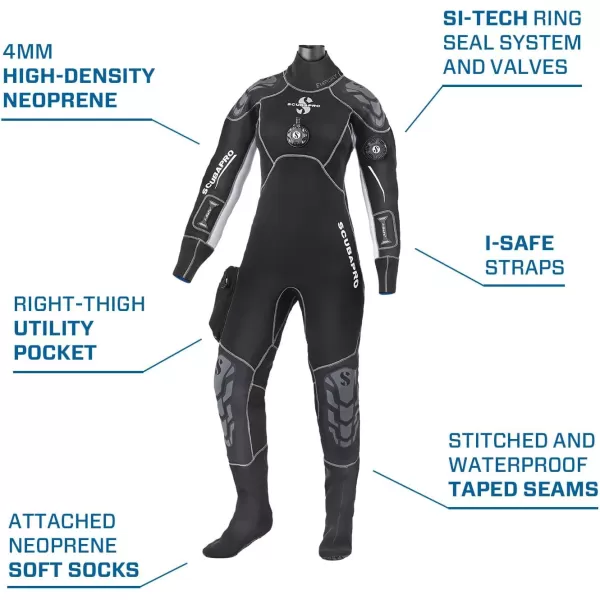 Scubapro Everdry 4mm Women's Semi-Dry Drysuit