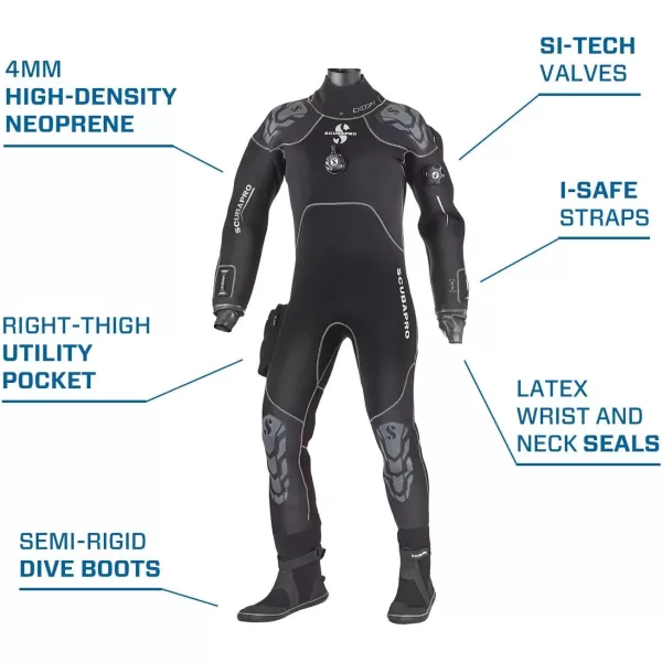 Scubapro Exodry 4mm Men's Wetsuit