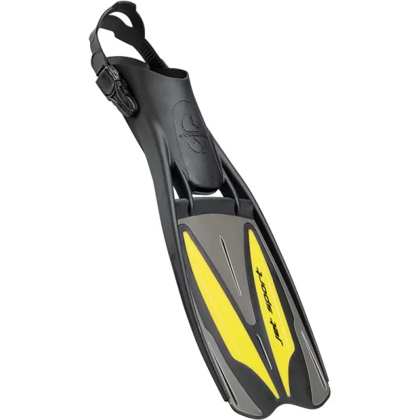 ScubaPro Unisex Jet Sport Open Heel Scuba Dive Fins