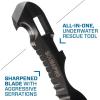 imageSCUBAPRO Jawz Ti AllinOne MultiPurpose Rescue ToolsYellowBlack
