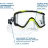imageSCUBAPRO Crystal VU Plus Diving Mask with Purge ValveYellow