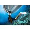 imageSCUBAPRO GO Travel Scuba Diving Fin for Snorkeling and Swimming Open Heel StrapBlack