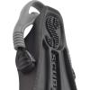 imageSCUBAPRO GO Travel Scuba Diving Fin for Snorkeling and Swimming Open Heel StrapGrayBlack