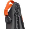 imageSCUBAPRO GO Travel Scuba Diving Fin for Snorkeling and Swimming Open Heel StrapOrangeBlack