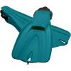 imageSCUBAPRO GO Travel Scuba Diving Fin for Snorkeling and Swimming Open Heel StrapTurquoise
