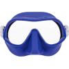 imageSCUBAPRO Steel Pro Scuba Diving Mask for Freediving with Single Lens and Frameless Low Volume DesignBlue