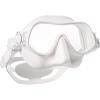 imageSCUBAPRO Steel Pro Scuba Diving Mask for Freediving with Single Lens and Frameless Low Volume DesignWhite