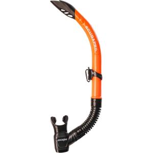 imageSCUBAPRO Escape SemiDry Snorkel with Purge Valve and Splashguard BarrelTop DesignOrange