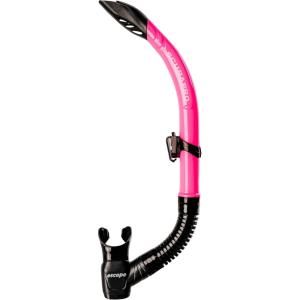 imageSCUBAPRO Escape SemiDry Snorkel with Purge Valve and Splashguard BarrelTop DesignPink