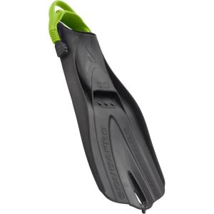 imageSCUBAPRO GO Travel Scuba Diving Fin for Snorkeling and Swimming Open Heel StrapLime GreenBlack