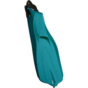 imageSCUBAPRO GO Travel Scuba Diving Fin for Snorkeling and Swimming Open Heel StrapTurquoise
