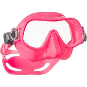 imageSCUBAPRO Steel Pro Scuba Diving Mask for Freediving with Single Lens and Frameless Low Volume DesignPink