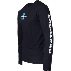 imageScubapro Mens Black Long Sleeve TShirtBlack