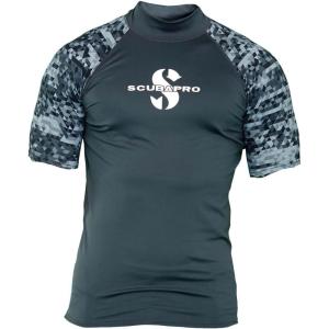 imageScubapro UPF 50 Rash Guard Short Sleeve MenGray