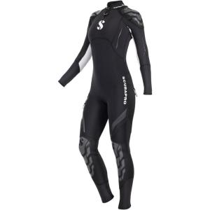 imageScubaPro Womens 5mm Neoprene White Scuba Diving Wetsuit  For Recreational Travel DiversBlack