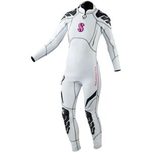 imageScubaPro Womens 5mm Neoprene White Scuba Diving Wetsuit  For Recreational Travel DiversWhite