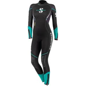 imageScubapro Sport Steamer 5mm BackZip Womens WetsuitBlackGreen