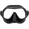 imageSCUBAPRO Steel Pro Scuba Diving Mask for Freediving with Single Lens and Frameless Low Volume Design Black