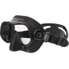 imageSCUBAPRO Steel Pro Scuba Diving Mask for Freediving with Single Lens and Frameless Low Volume Design Black