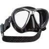 imageScubapro Synergy Twin Mask with Comfort Strap  BlackBlackSilver Black Skirt