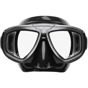 imageSCUBAPRO Zoom Scuba Mask with Ultra Clear Dual Lens and LensChange System for Optical Lenses for Diving Full Black