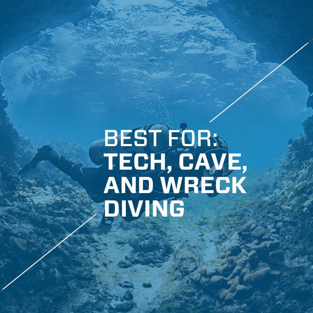 imageJet Diving Fin with Spring Heel StrapDark Blue Camo