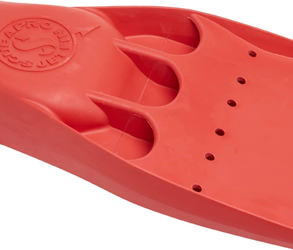 imageJet Diving Fin with Spring Heel StrapRed