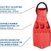 imageJet Diving Fin with Spring Heel StrapRed