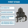 image:imageSCUBAPRO MK11 EVO DIN 300C370 Dive Regulator System for Scuba Diving DIN BlackGraphite