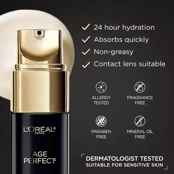 L’Oréal Paris Age Perfect Cell Renewal Anti-Aging Eye Cream, For Dark Circles &amp; Puffiness 0.5 Fl Oz )