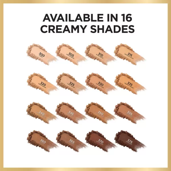 L'Oreal Paris Age Perfect Creamy Powder Foundation Compact, 355 Cappuccino, 0.31 oz.