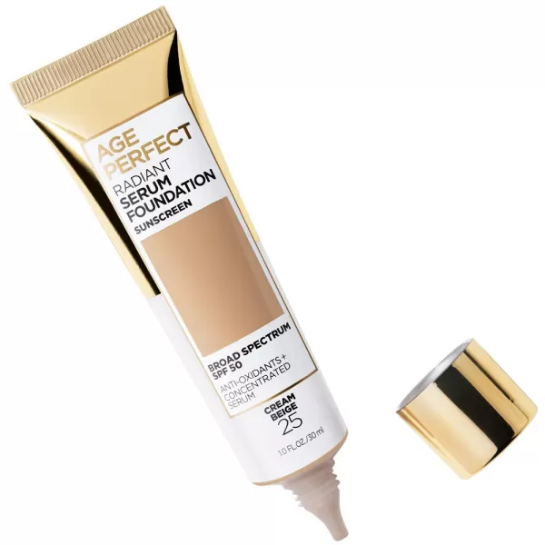 L'Oreal Paris Age Perfect Face Blurring Primer Infused with Caring Serum Smoothes Liners and Pores
