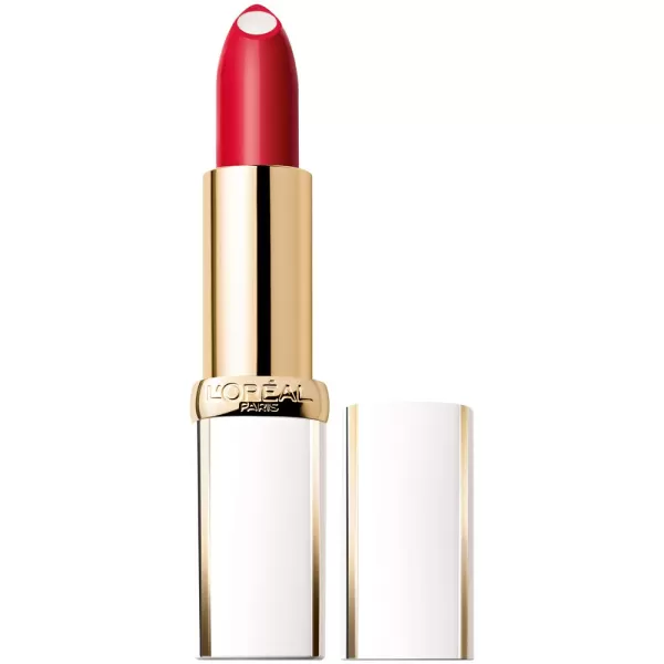 L'Oréal Paris Age Perfect Luminous Hydrating Lipstick, Flaming Carmin, 0.13 Ounce