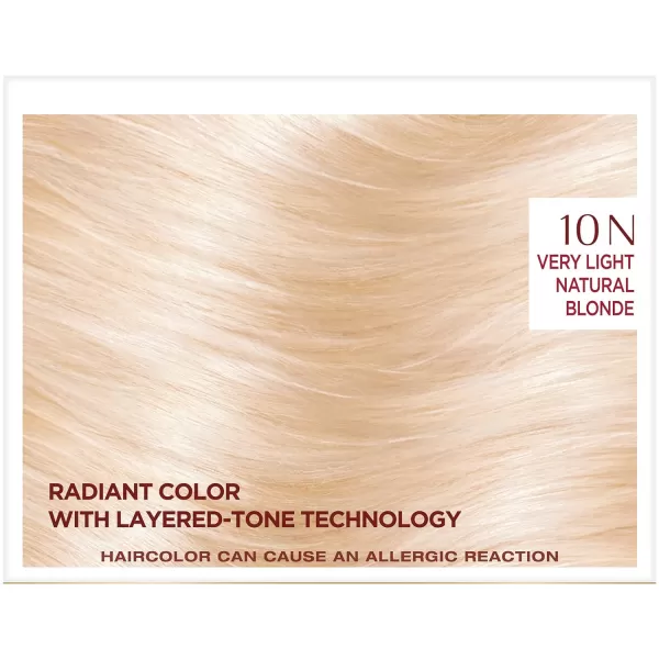 L'Oreal Paris Age Perfect Permanent Hair Color, 9N Light Natural Blonde, 1 kit