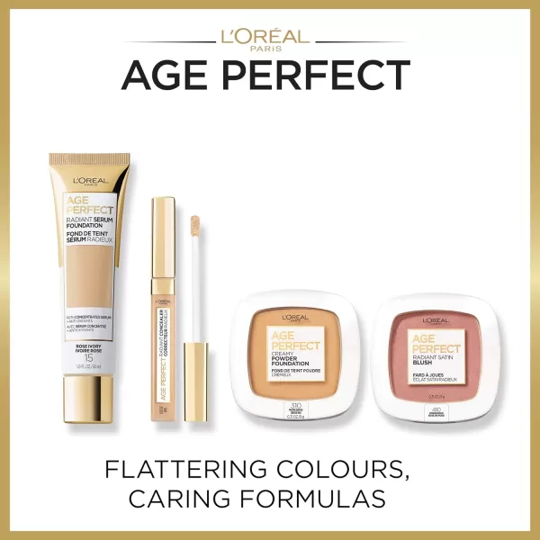 L'Oreal Paris Age Perfect Radiant Satin Blush with Camellia Oil, Rosewood